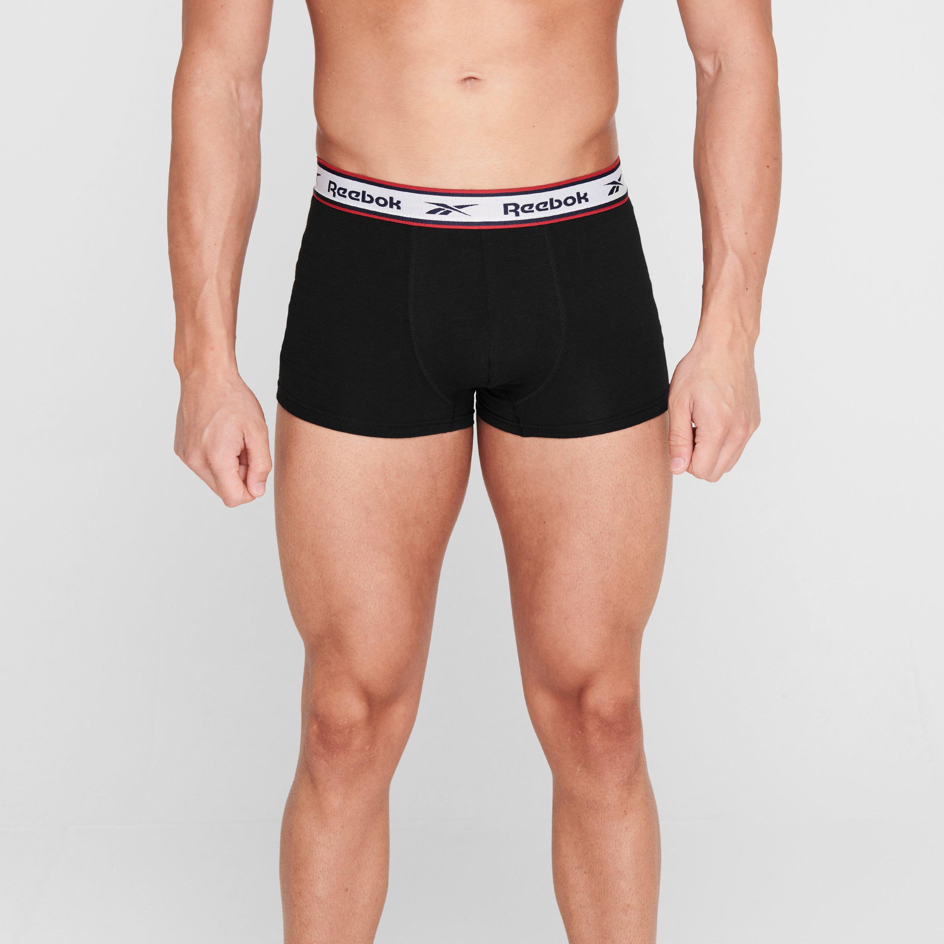 Reebok 3 Pack Boxer Shorts Mens