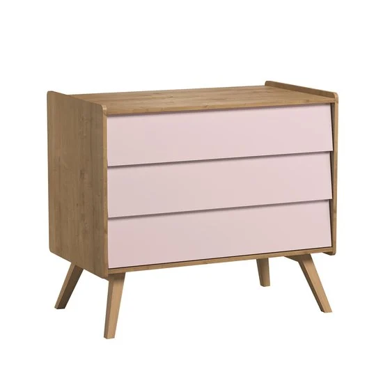 Commode Vintage   Bois / Rose        de               Vox