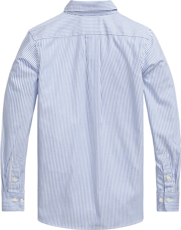 Polo Ralph Lauren PINPOINT OXFORD-SLIM FIT-TP-SHT Bsr blue/white