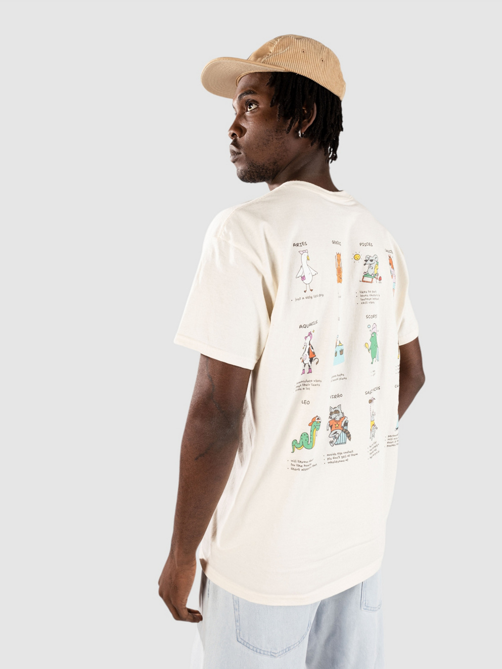 A.LAB What's Ur Sign T-Shirt natural