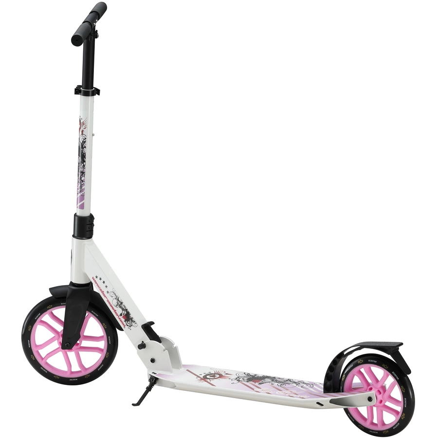 Star Scooter Roller 255mm Big Cruiser weiß, lila