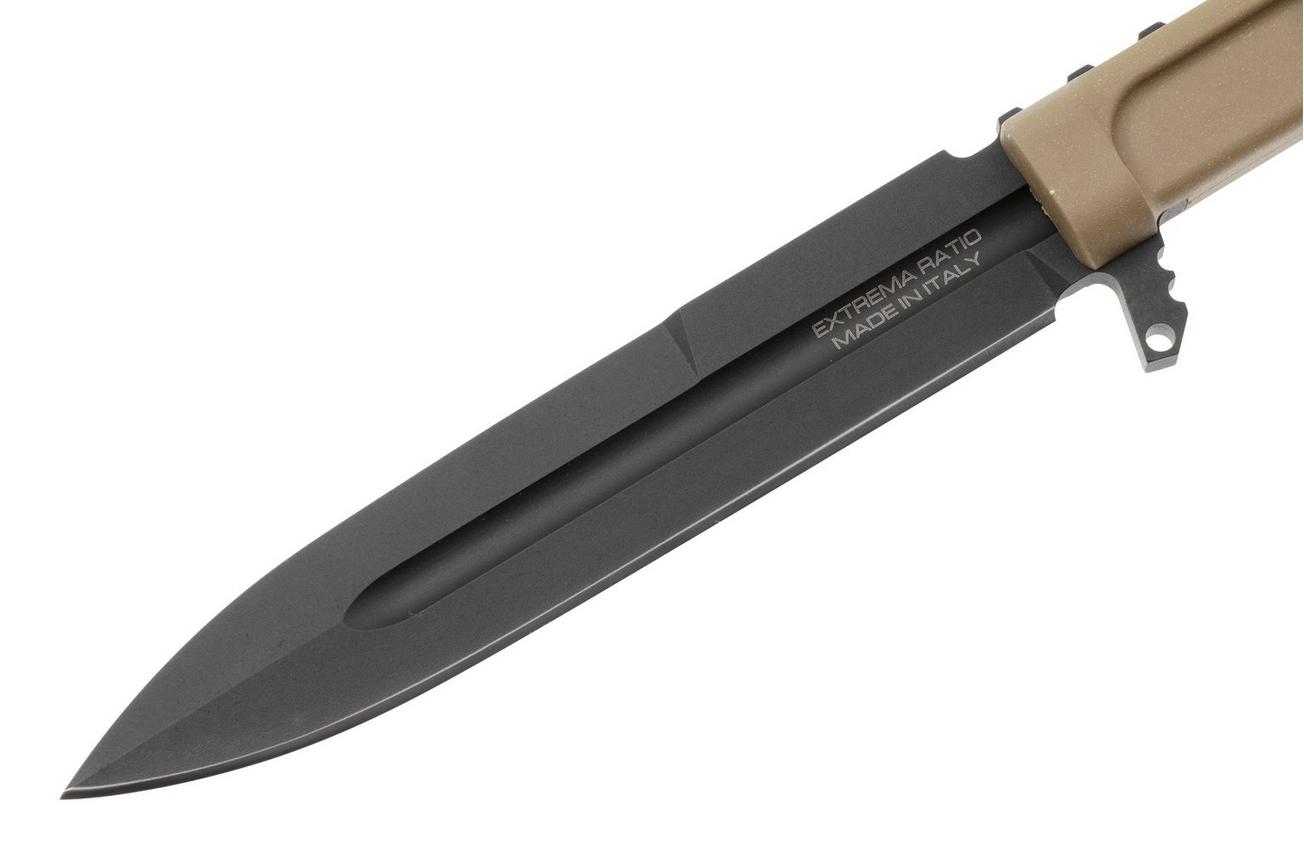 Extrema Ratio Requiem 04.1000.0478/M3/BLK-HCS, Black Böhler M390, HCS Forprene vaststaand mes