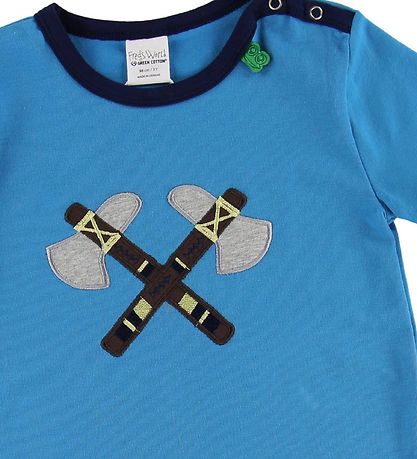 Freds World T-Shirt - Blau m. Achsen