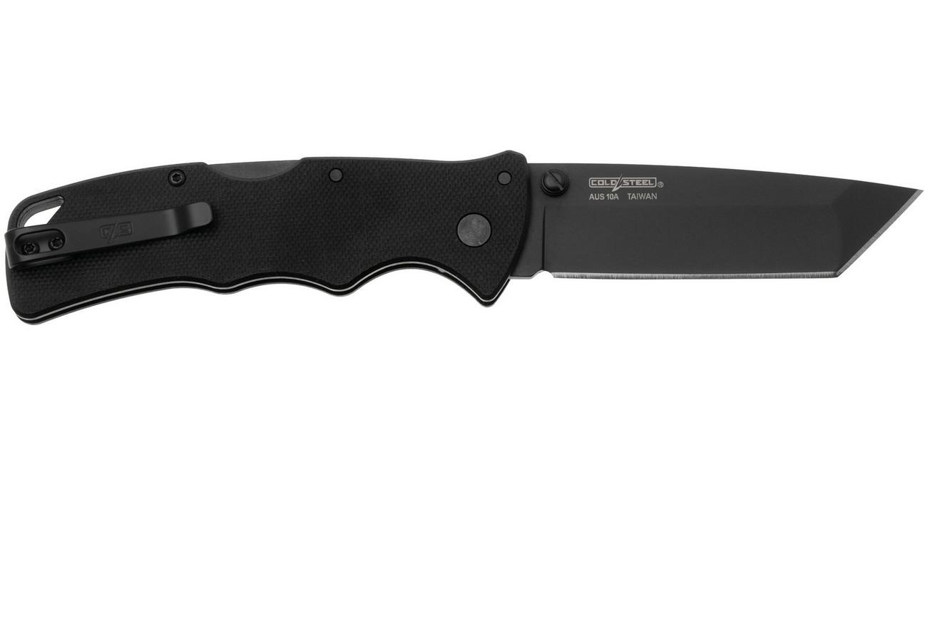 Cold Steel Verdict Tanto FL-C3T10A, DLC AUS10A, Black G10, zakmes