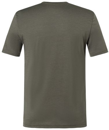 BETTER BIKE BIO Herren-Kurzarm-Merino-Shirt  black inkwhite stone  M