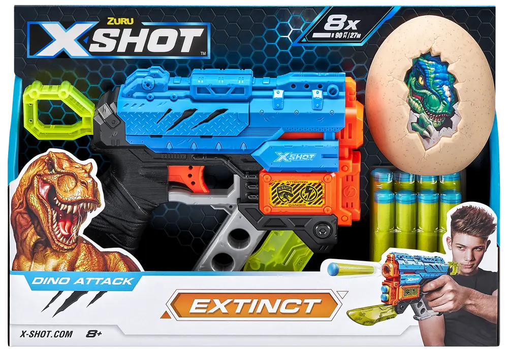 X-Shot Skyder Dino Attack Extinct