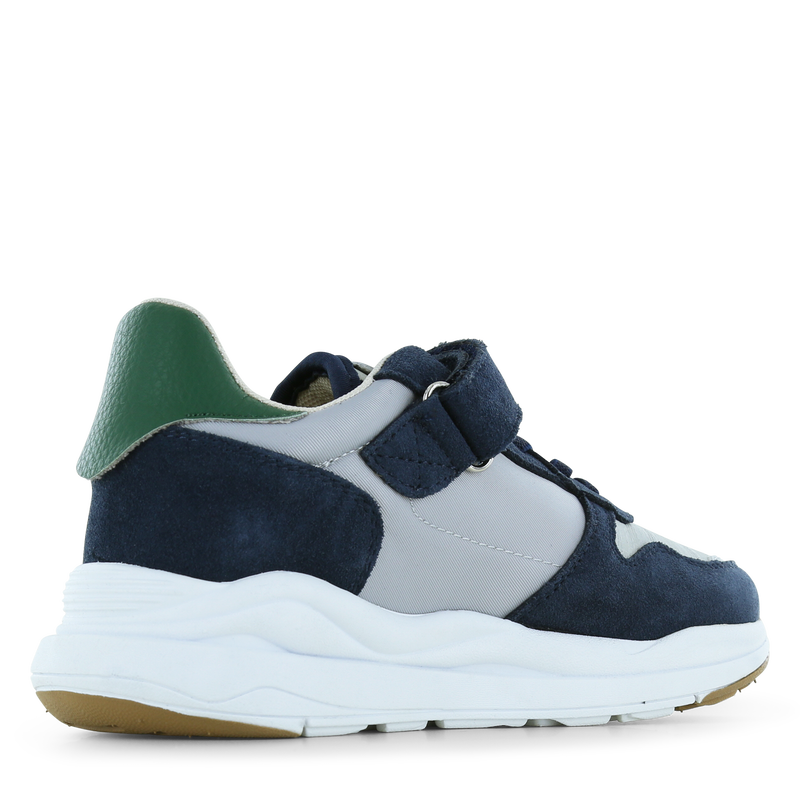 Shoesme blauwe sneaker Nylon, Suède | Jongens schoenen