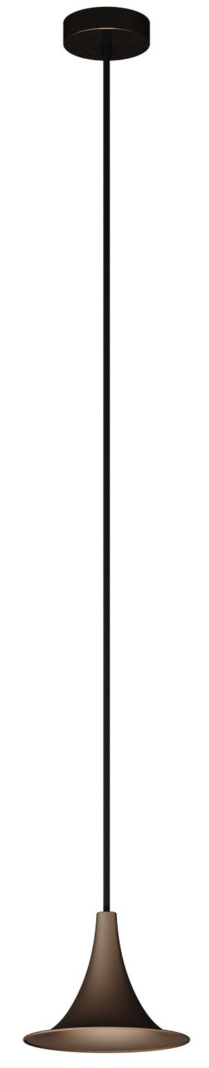 Hanglamp 1 lichts 6760-platinum Arezzo ⌀19  x H120 cm