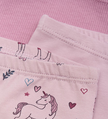 Minymo Hipsters - 3-pak - Dawn Pink m. Enhj?rninger