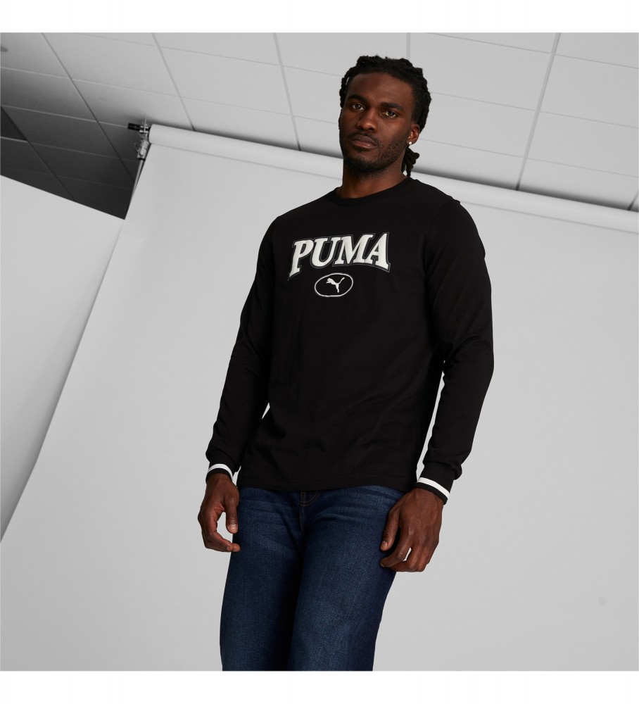 Moletom preto Puma Squad