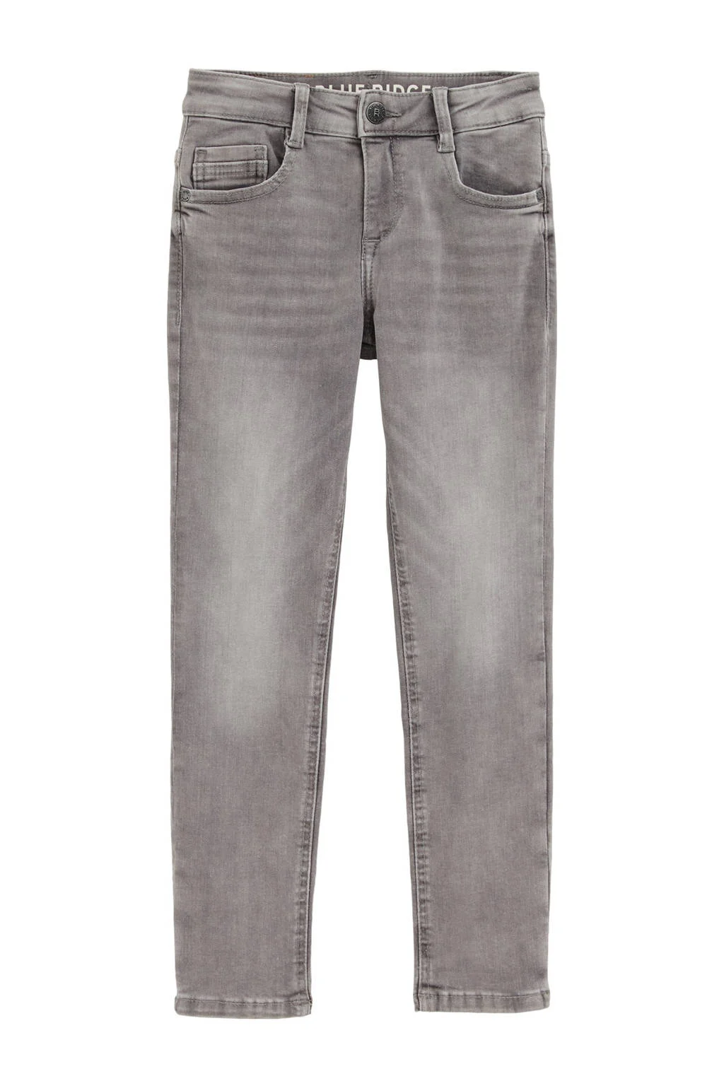 WE Fashion Blue Ridge waist slim fit jeans grey denim