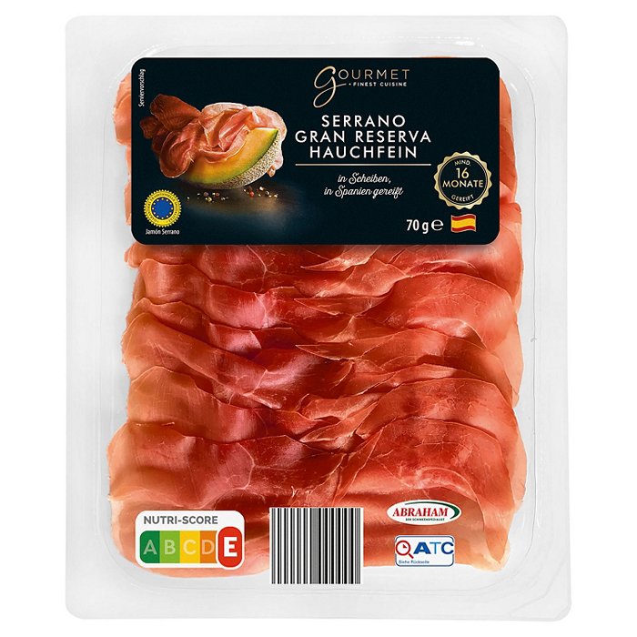 GOURMET FINEST CUISINE Serrano hauchfein 70 g