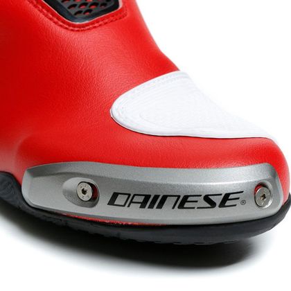 Bottes Dainese TORQUE 3 OUT - BLACK - Blanc / Rouge