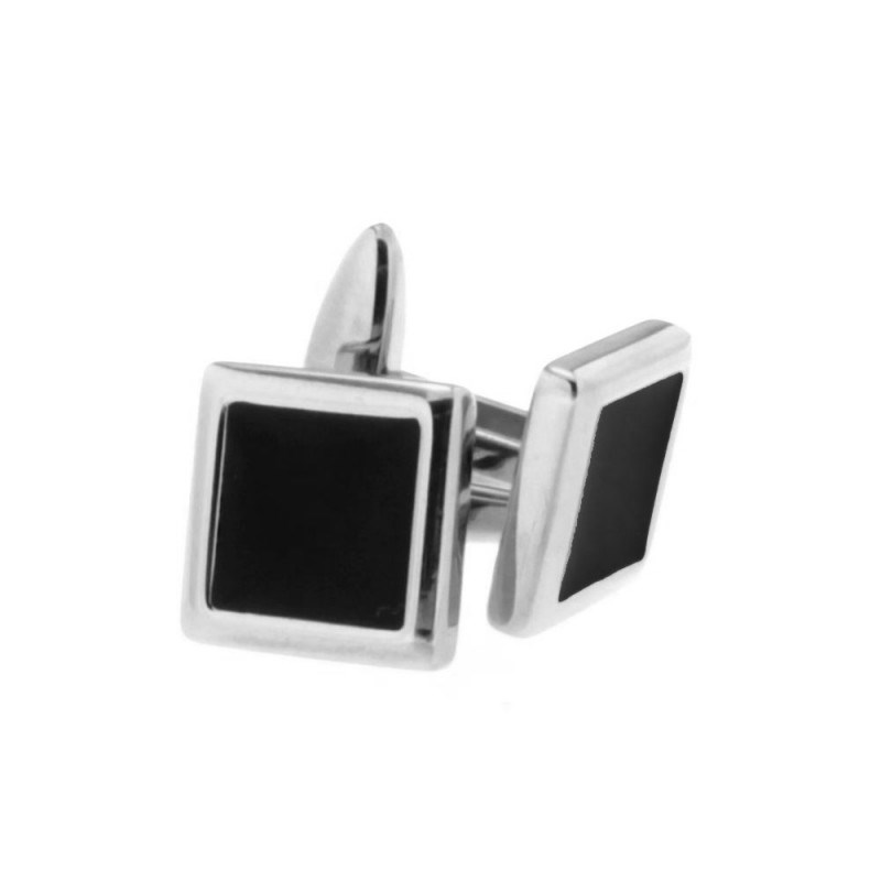 Bouton de Manchettes - Acier - Homme