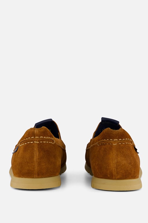 Bugatti Clipperton Instappers cognac Suede