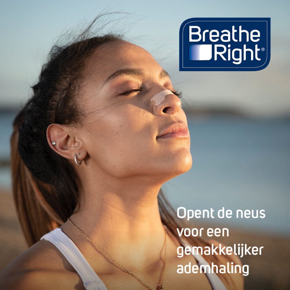 2x Breathe Right Neusstrips Normale Huid30 stuks