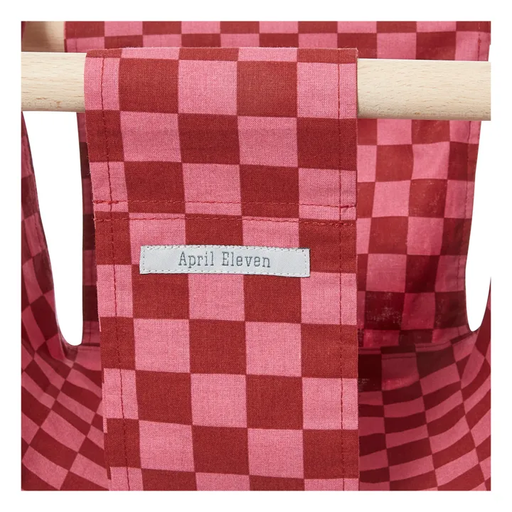 April Eleven Balançoire bébé en coton Damier