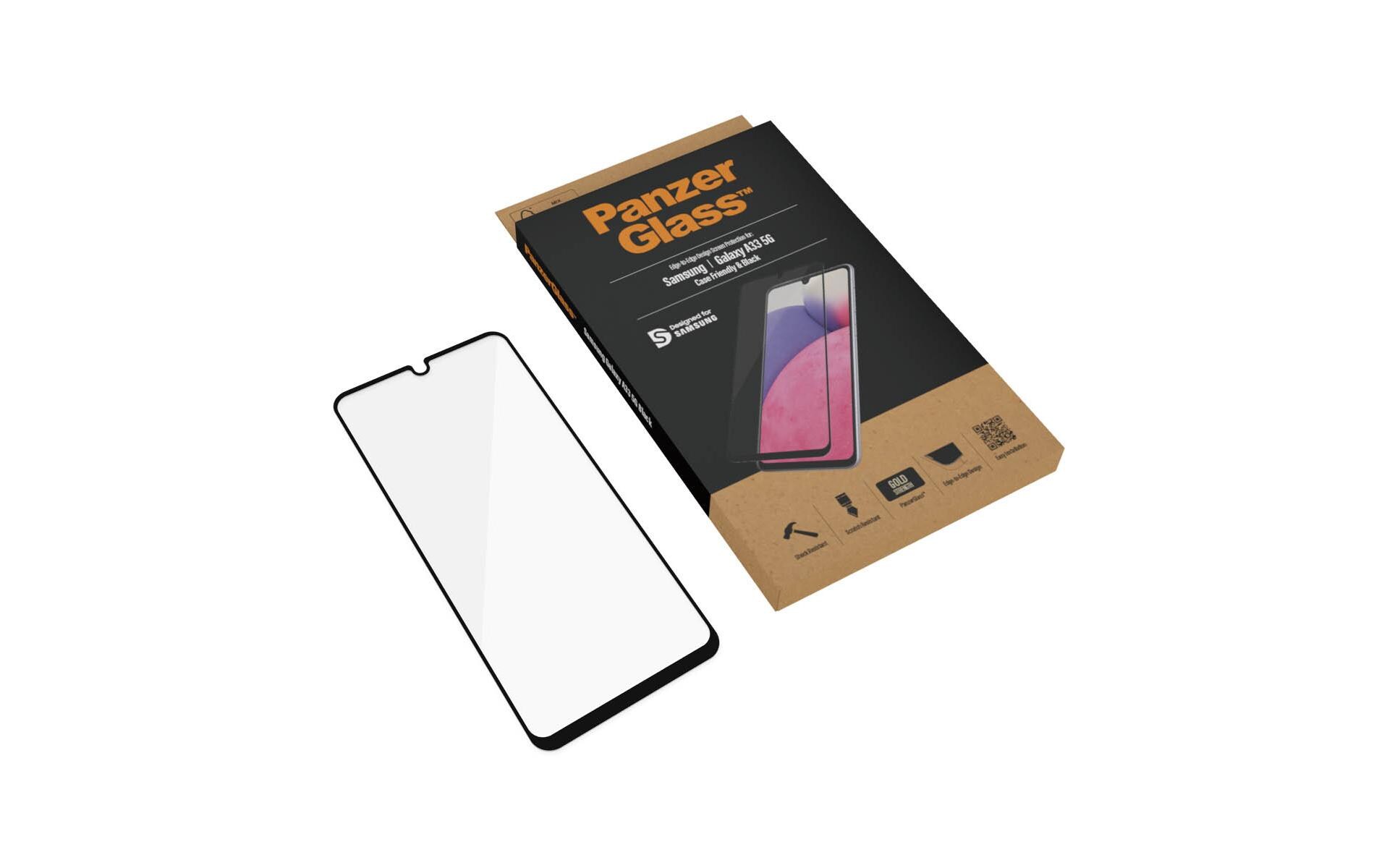 Displayschutz Case Friendly AB Galaxy A33 5GDisplay-Schutzfolie für das Samsung Galaxy A33 5G