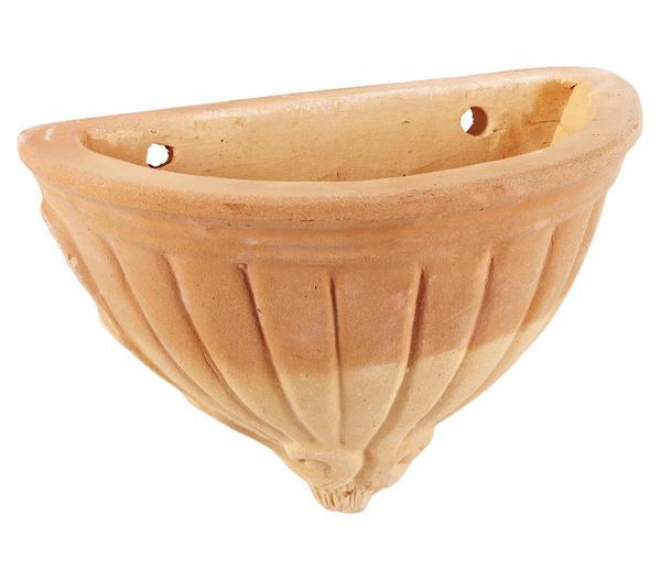 Dehner Terrakotta-Blumentopf Wandhänger