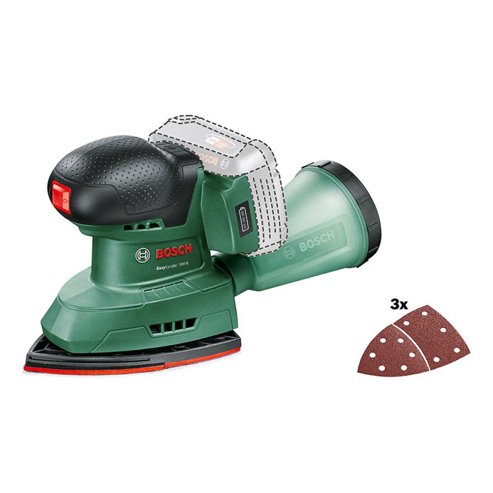MULTISLIPER BOSCH EASY SANDER18-8 18V UTEN BATTERI