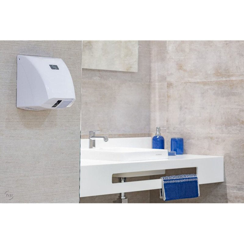 Sèche-mains JVD Zephyr II Blanc