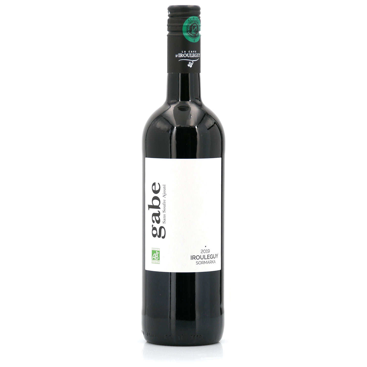 Gabe - Irouleguy vin rouge bio et sans sulfite ajouté