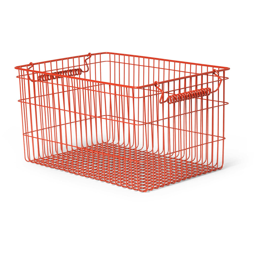 Køb Ferm Living Poppy Red Cala Stabel Kurve 2-pak