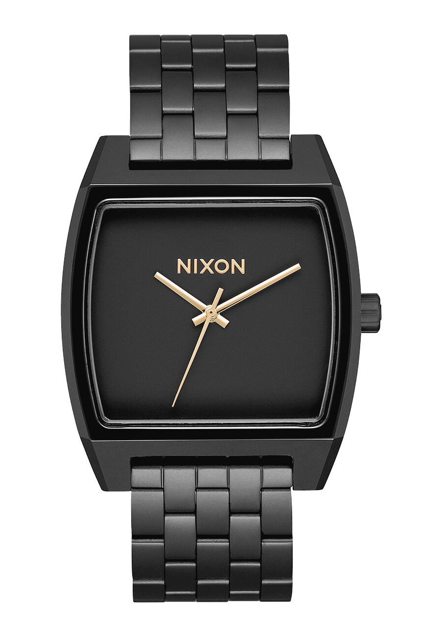 Nixon The Time Tracker Matte Black / Gold A1245-1041