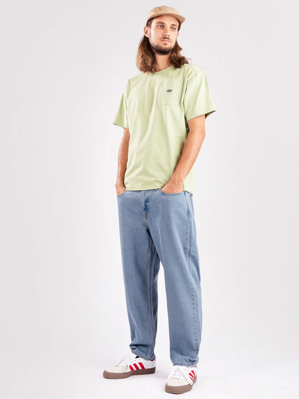 Volcom Modown Tapered Denim Jeans blue