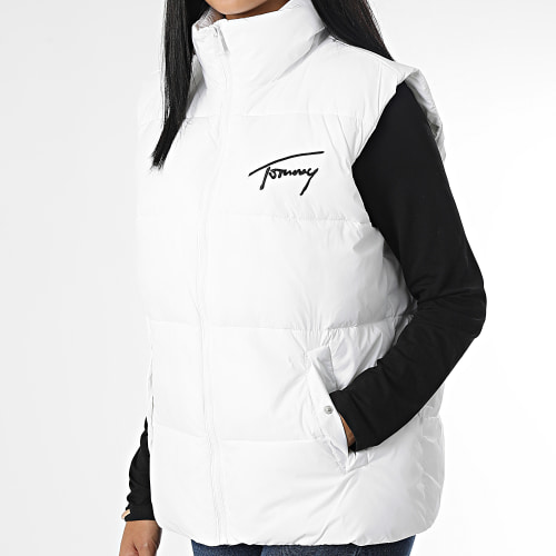 Doudoune Sans Manches Femme Signature Modern 4946 Blanc