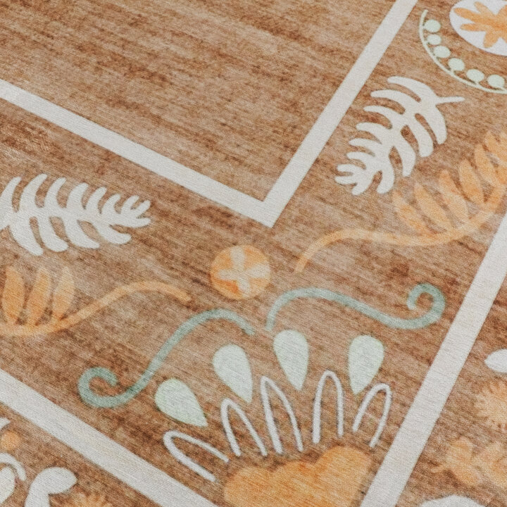 Buitenvloerkleed - Maui Border Terracotta