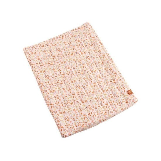 Esmée Matelas à langer + serviette éponge   Motif Floral        de               Sauthon Baby Déco