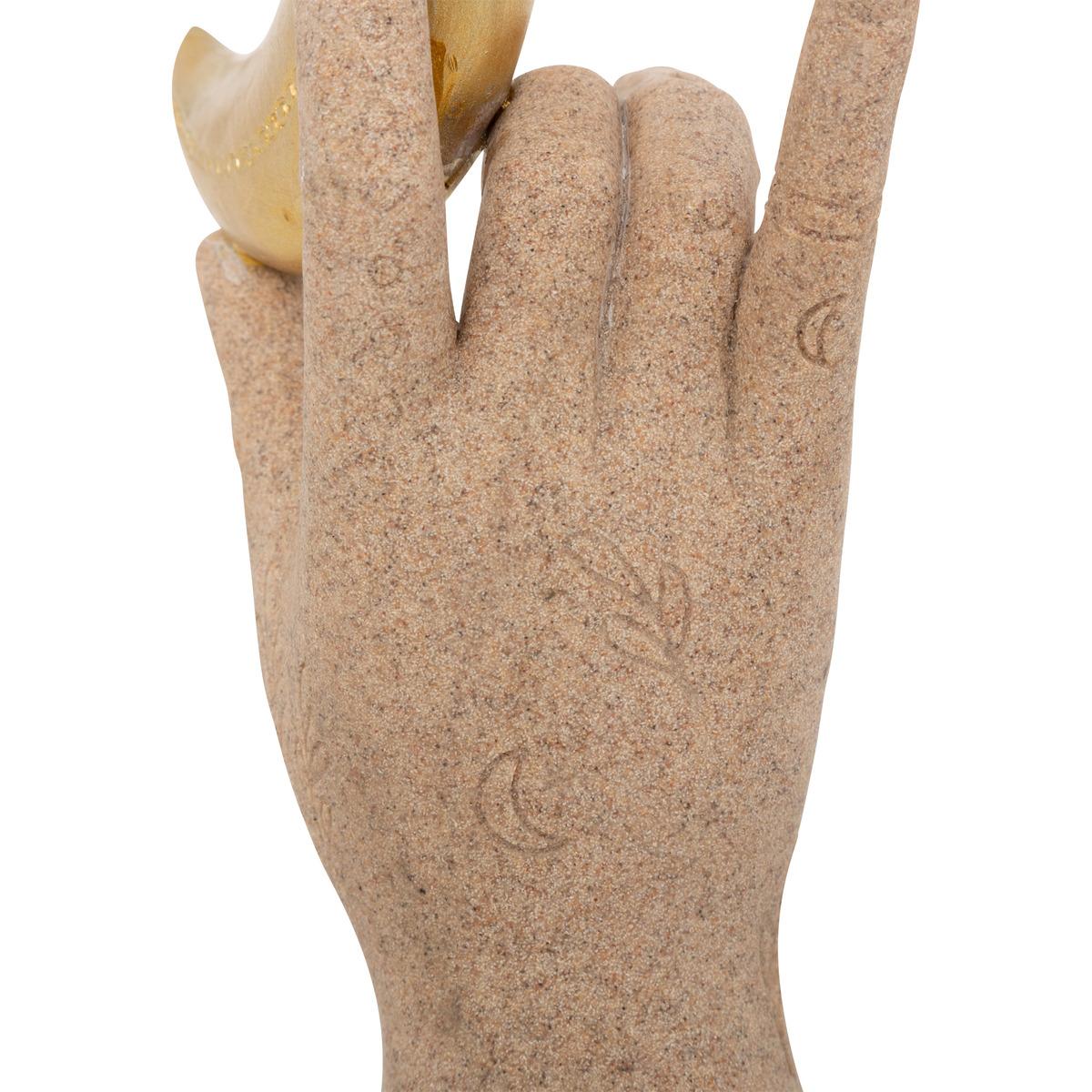 MAIN RESINE SAMINA H.21CM