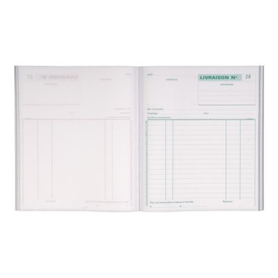 Exacompta - Manifold Carnet de livraisons - 50 tripli - 21 x 18 cm