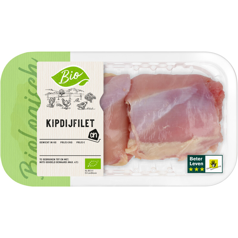AH Biologisch Kipdijfilet 2 stuks