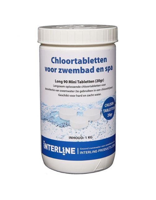 Interline Chloortablet Organisch 20gr - Zwembad-Onderhoud - 1 kg
