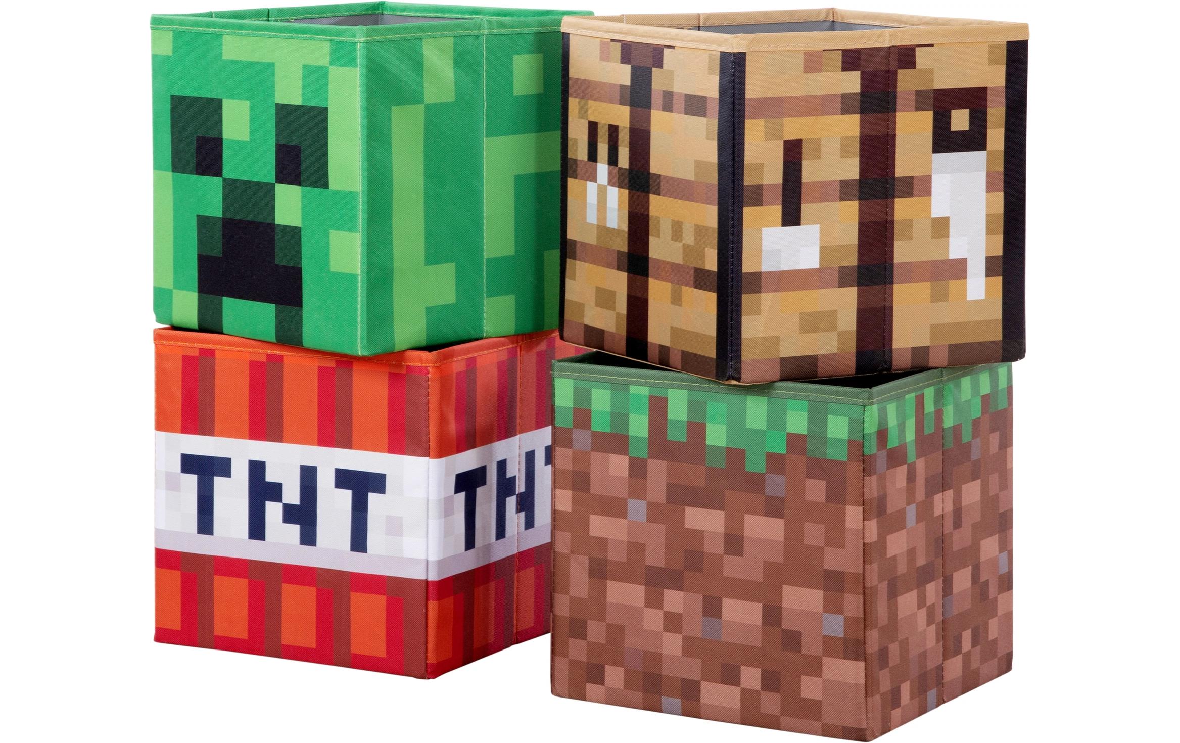 Minecraft Sitzbank/Leseregal<br>Multifunktionales und cooles Minecraft-Design