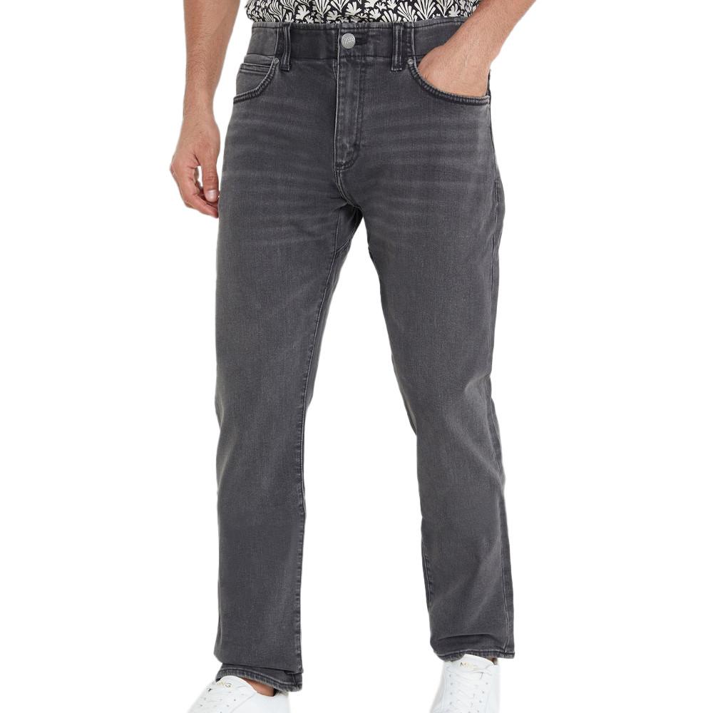 Lee Jean Slim Gris Homme Lee Forge