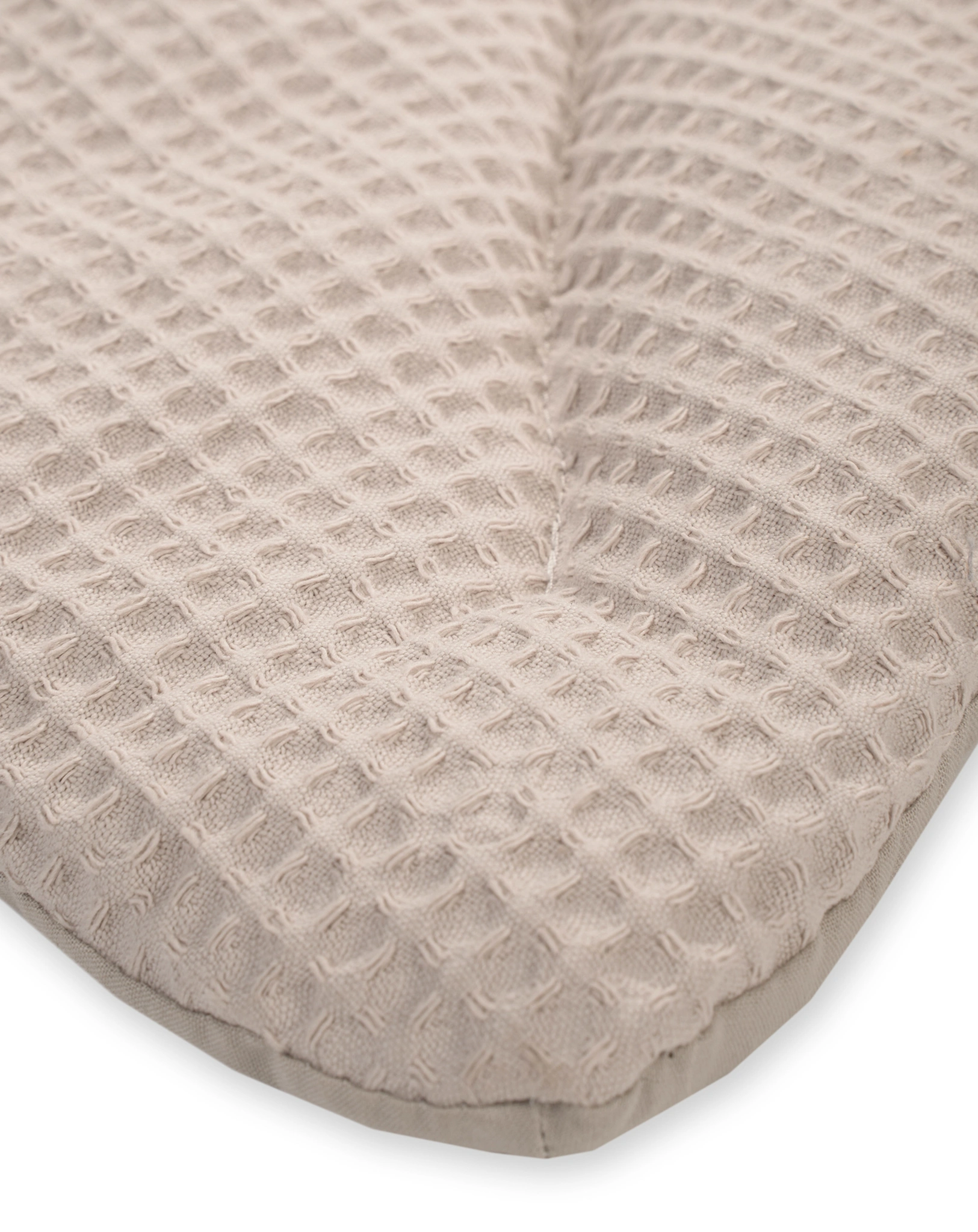 Krabbeldecke BLATT (170x110) in seashell