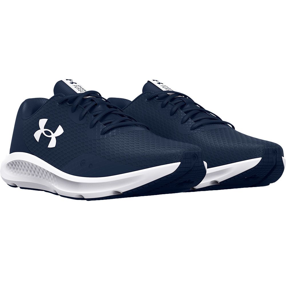 Under Armour CHARGED PURSUIT 3 - Chaussures running Homme bleu