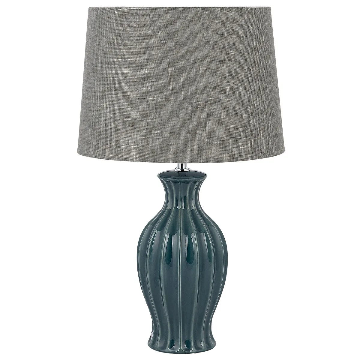 BELIANI Lampe SAMINA - Céramique Gris
