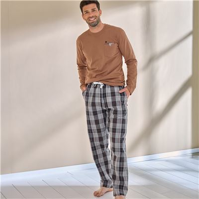 Pyjama homme à carreaux - DODO HOMEWEAR®