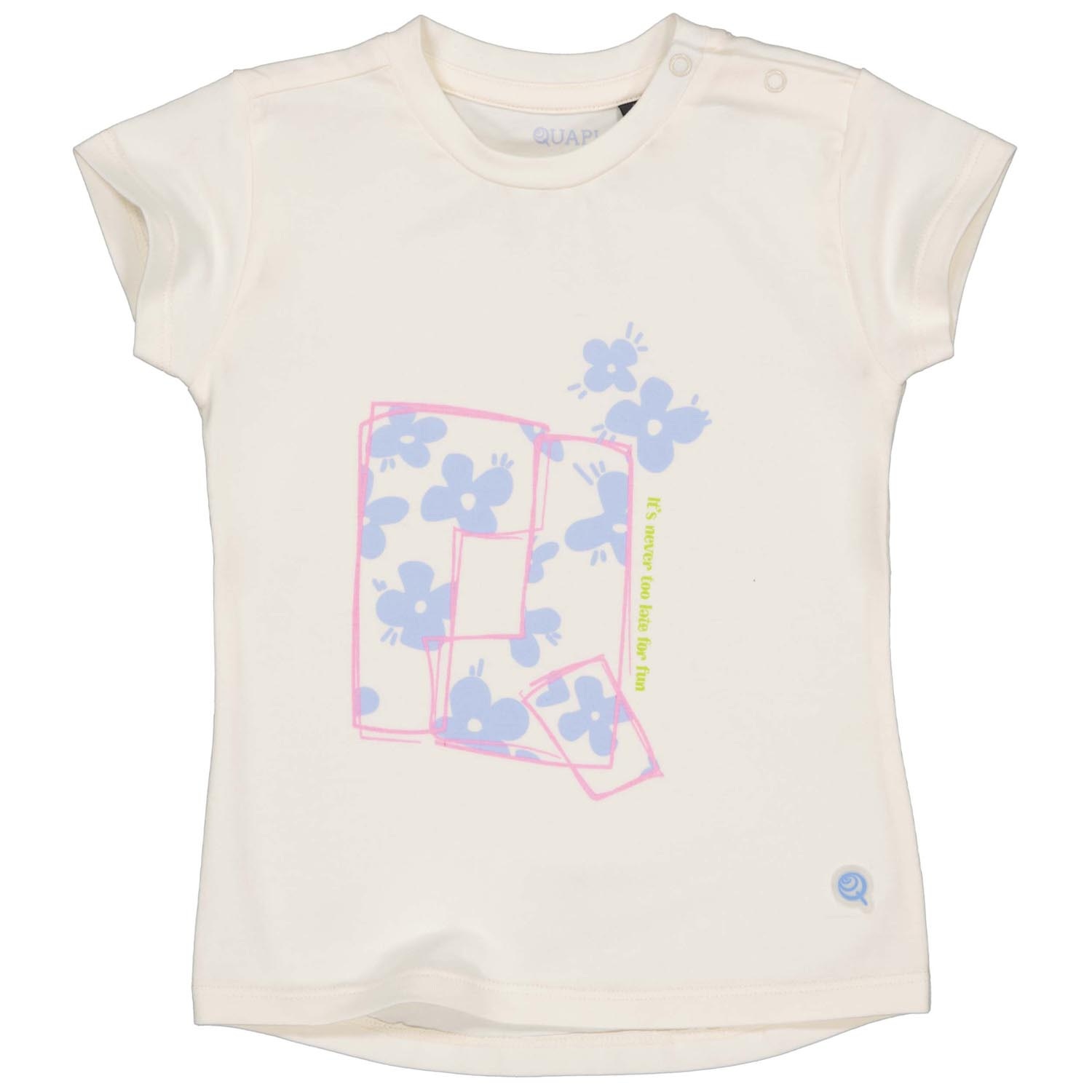 Quapi T-shirt korte mouwen printopdruk multi