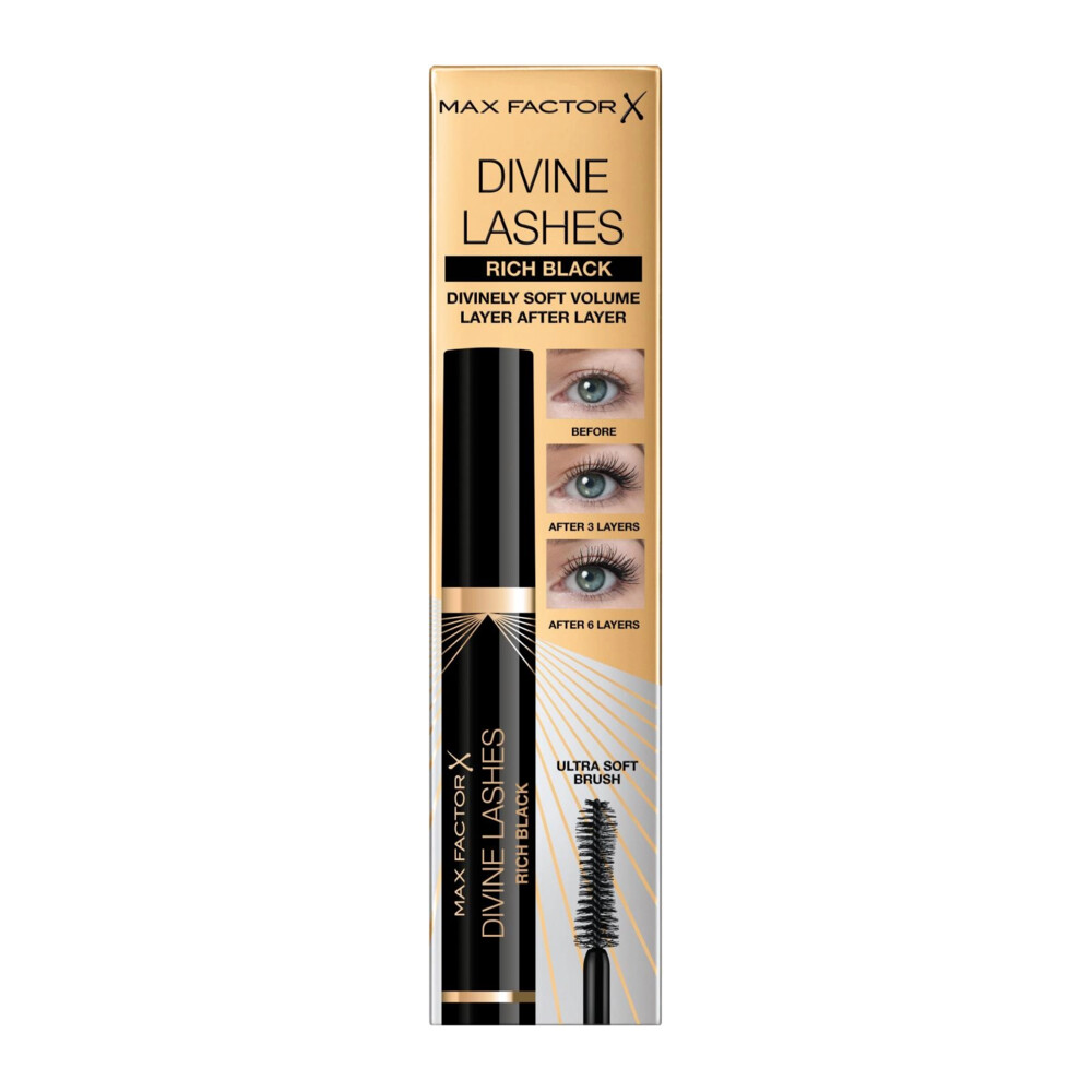 Max Factor Divine Lashes Mascara Black1 Stuk