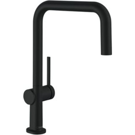 hansgrohe Talis M54 køkkenarmatur 220 U 1jet mat sort. U-tud