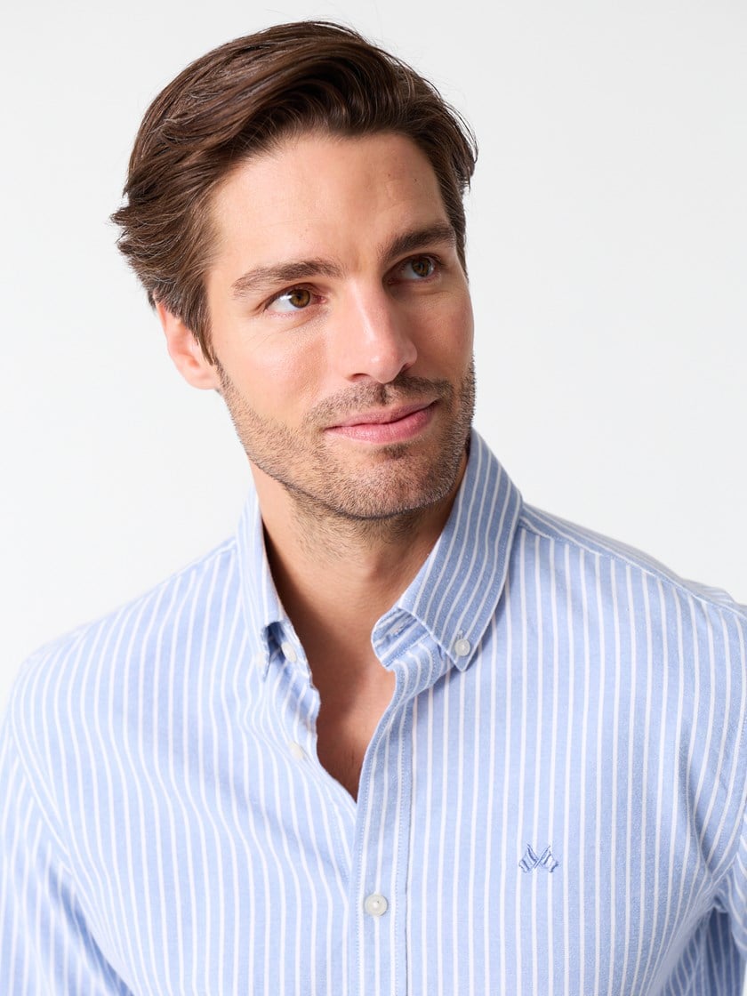 Norman skjorte - Regular fit Mazarine Blue