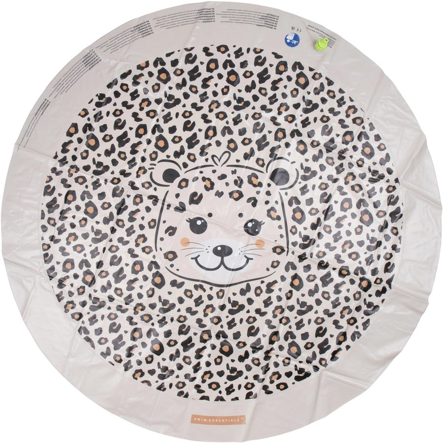 Swim Essentials Sprinkler Matte Leopard beige