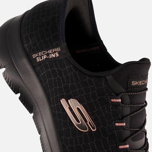 Skechers Slip-Ins Summits Instappers zwart