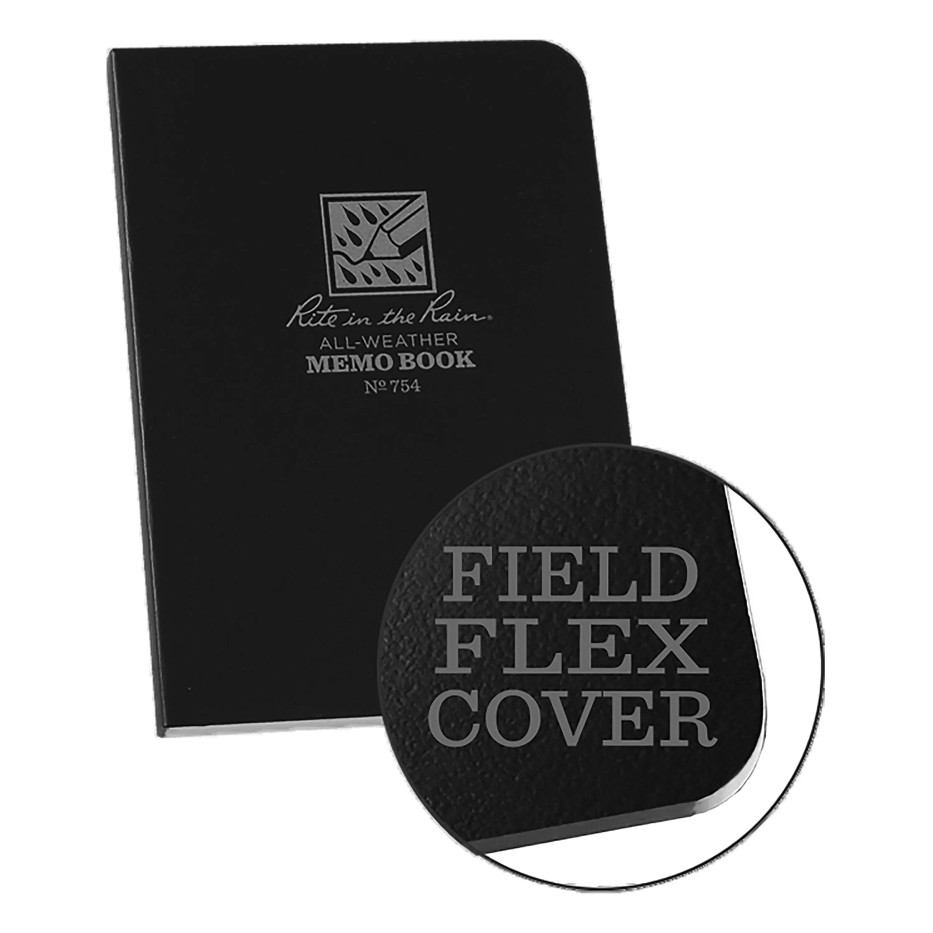 Rite in the Rain -  Rite in the Rain Tactical Memo Book schwarz Nr. 754