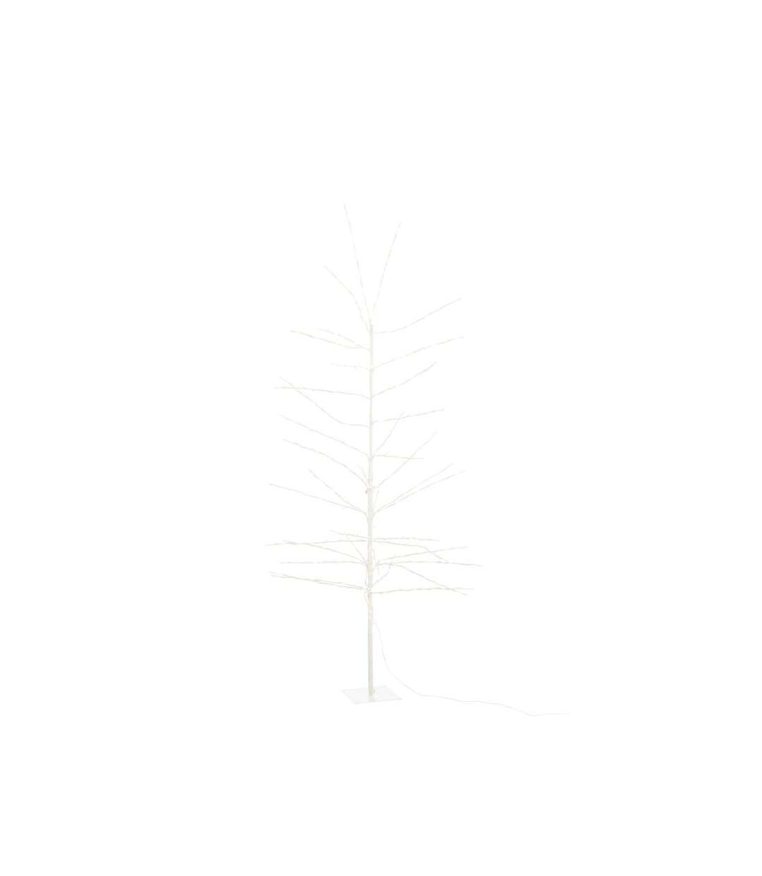 Paris Prix - Sapin De Noël à Led dénudé 200cm Blanc